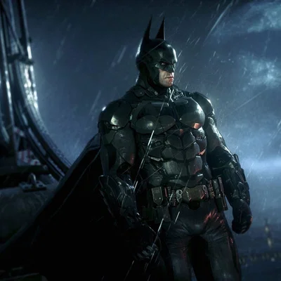 Mô hình 3D xe Batmobile từ game Batman Arkham Knight cực chất
