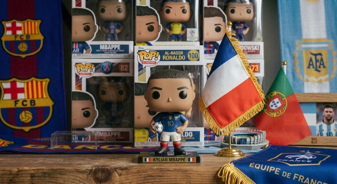 Mô hình 3D Kylian Mbappé đội tuyển Pháp cực chất cho tín đồ bóng đá - Image 1