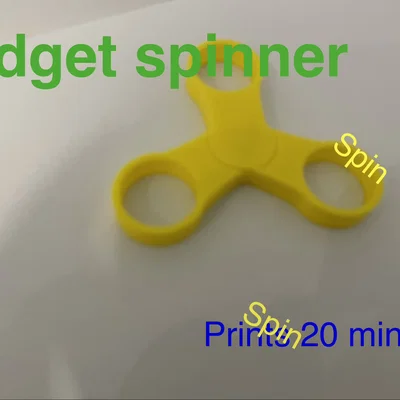 Fidget Spinner in 3D siêu tốc - Chỉ 20 phút hoàn thành
