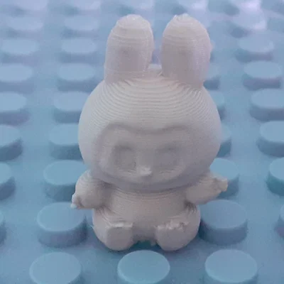 Mô hình Labubu phiên bản Lego cực kỳ đáng yêu cho tín đồ 3D