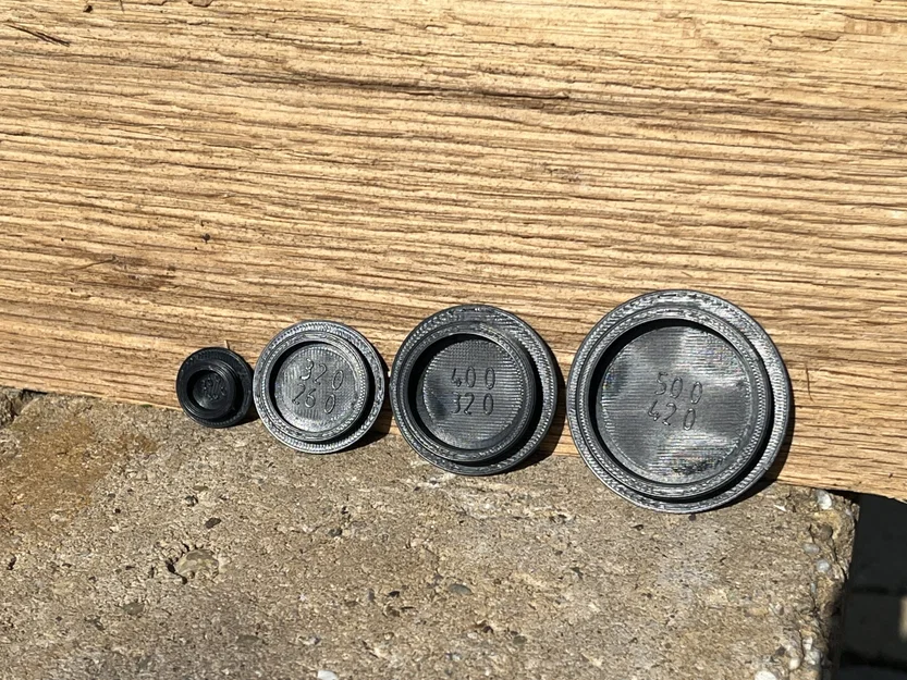 Nắp đậy/nút bịt ống tròn tùy chỉnh kích thước - Dynamic profil end cap - Image 2
