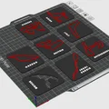Bộ sưu tập 24 đường đua F1 | Mô hình in 3D treo tường mini - Thumbnail 3