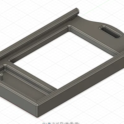 Mẫu khay đựng thẻ nhân viên 3 ngăn tích hợp YubiKey - In 3D tiện lợi