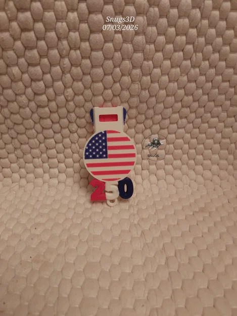 Dụng cụ khui lon America 250 đa năng - Phụ kiện móc khóa 3D - Image 3