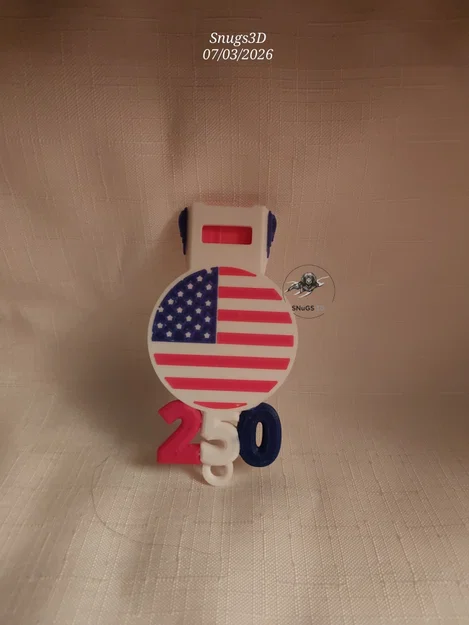 Dụng cụ khui lon America 250 đa năng - Phụ kiện móc khóa 3D - Image 5
