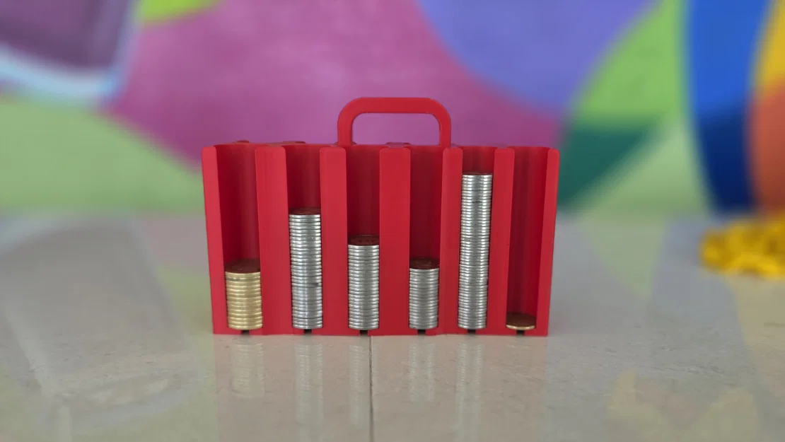 Hộp Đựng Tiền Xu Mexico Thiết Kế Cặp Táp Chiến Thuật (Mexican Coin Holder) - Image 1