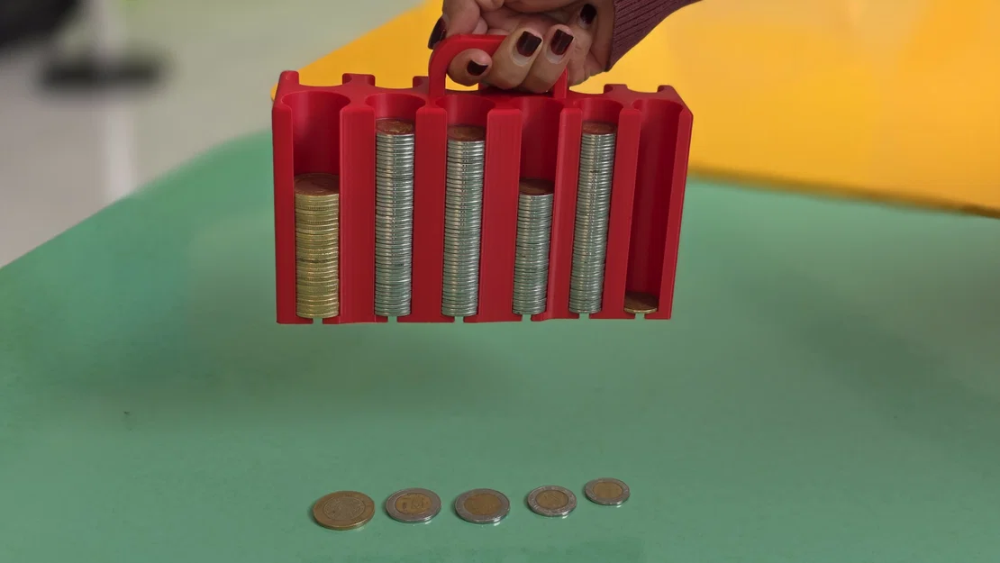 Hộp Đựng Tiền Xu Mexico Thiết Kế Cặp Táp Chiến Thuật (Mexican Coin Holder) - Image 3