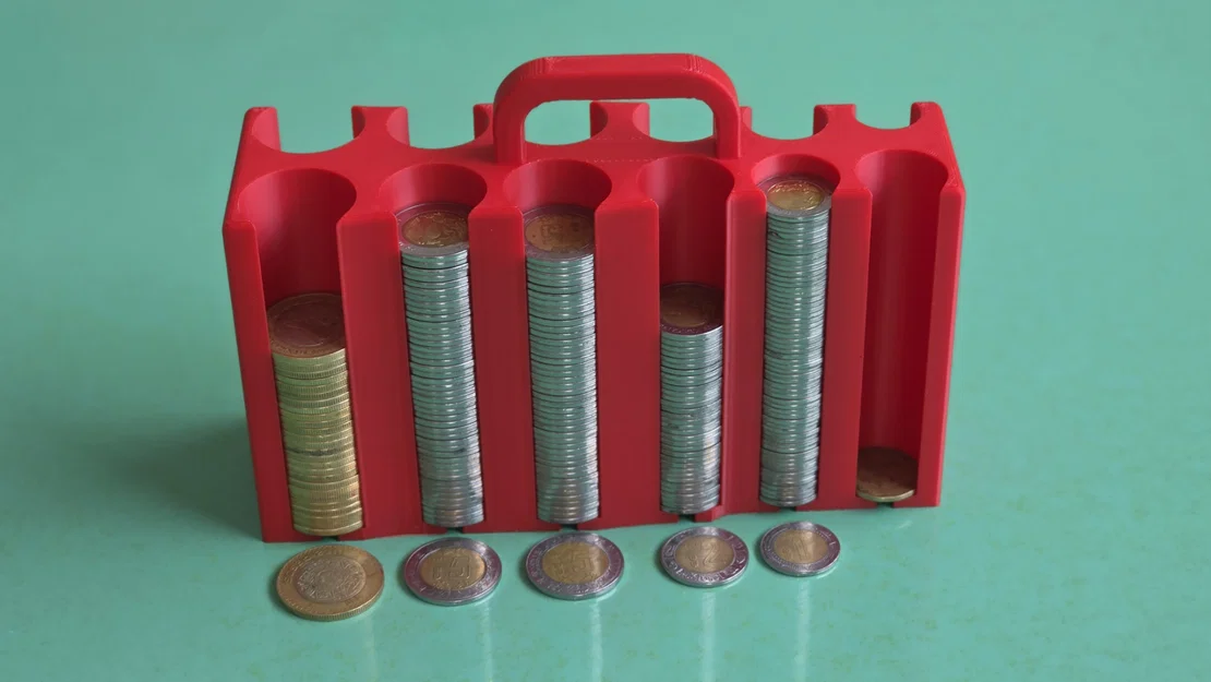 Hộp Đựng Tiền Xu Mexico Thiết Kế Cặp Táp Chiến Thuật (Mexican Coin Holder) - Image 4