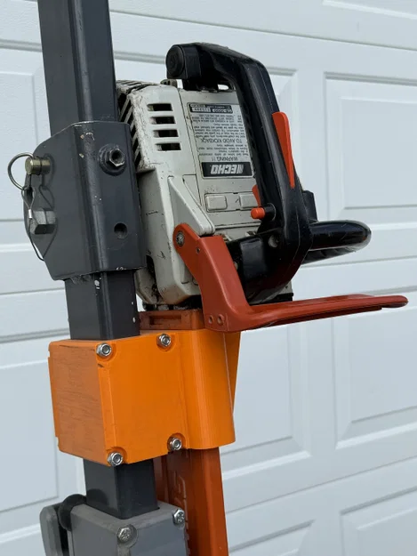 Bộ giá treo cưa máy cho khung ROPS máy kéo Kubota - Image 4