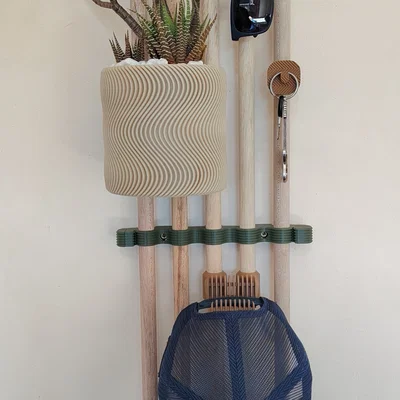 Giá Treo Tường Modular Và Móc Treo Chìa Khóa (1 Móc)