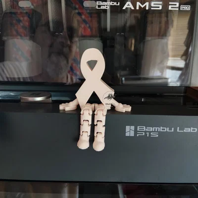 Cancer Ribbon Buddy - Mô hình nâng cao nhận thức về ung thư