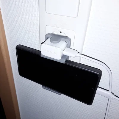 Giá đỡ sạc điện thoại treo tường thông minh