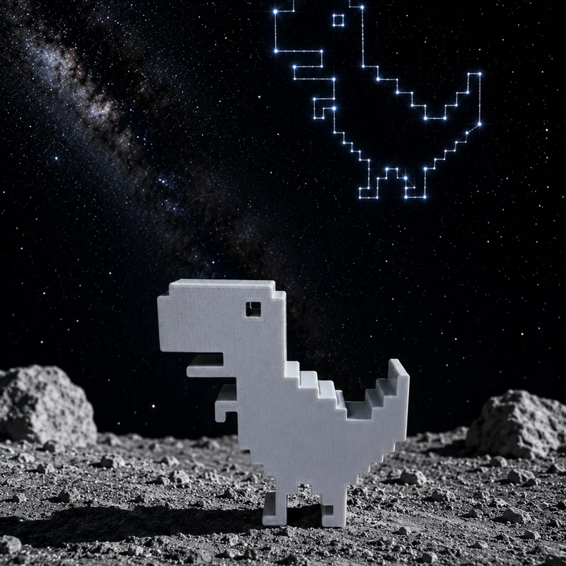 Mô hình chú khủng long No Internet Dino T-Rex - Cao 73mm