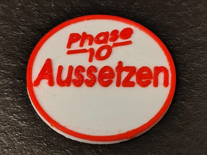 Token bỏ lượt (Aussetzen Token) cho Phase 10 - Image 2