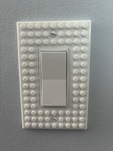 Mặt nạ ổ cắm Decora tương thích Lego (hoặc loại phẳng) - Image 2