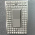 Mặt nạ ổ cắm Decora tương thích Lego (hoặc loại phẳng) - Thumbnail 2