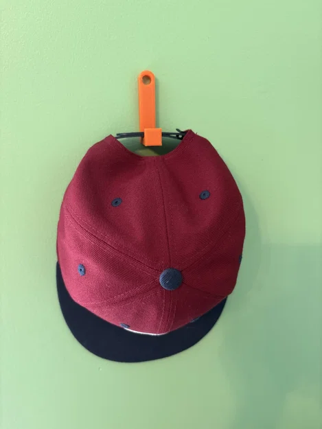 Móc treo nón kết (Baseball Cap Hook) in 3D đơn giản, tiện lợi - Image 2