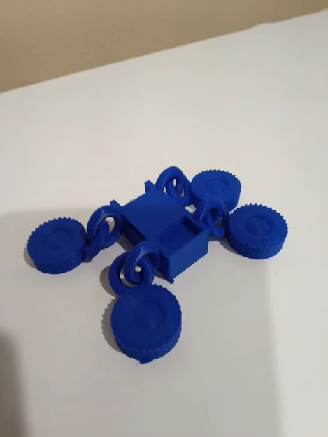 Mô hình xe đồ chơi khớp nối 3D (Articulated Floppy Car) cực vui - Image 1