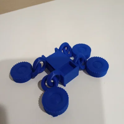 Mô hình xe đồ chơi khớp nối 3D (Articulated Floppy Car) cực vui