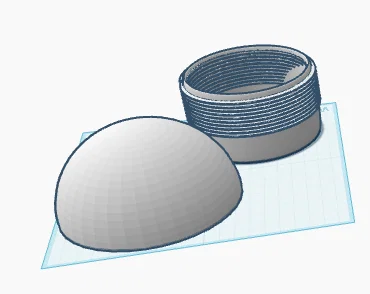 Mô hình hộp đựng đồ nhỏ gọn (Screw on Container) tiện dụng - Image 1