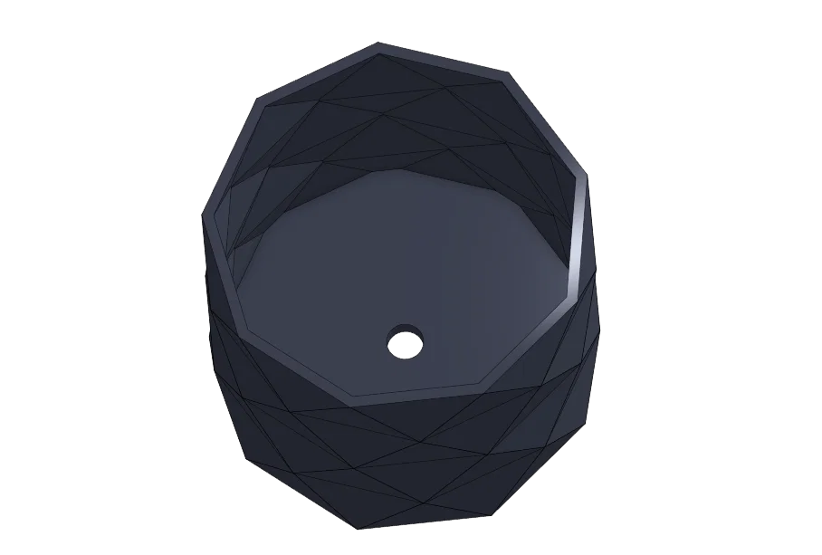 Chậu cây Maceta #7 phong cách lowpoly - Image 3