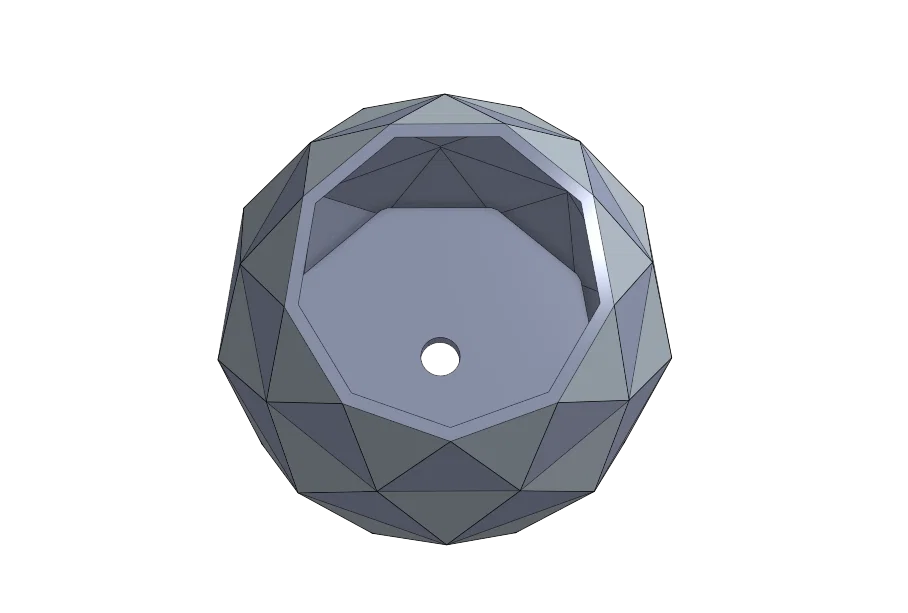Chậu cây Maceta #8 phong cách lowpoly - Image 3
