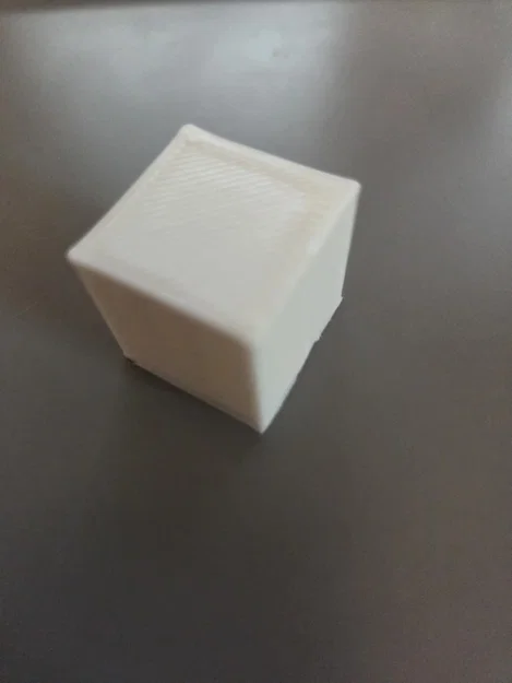 Mô hình khối lập phương (Cube) - Mẫu in kiểm tra máy 3D chuẩn xác - Image 1