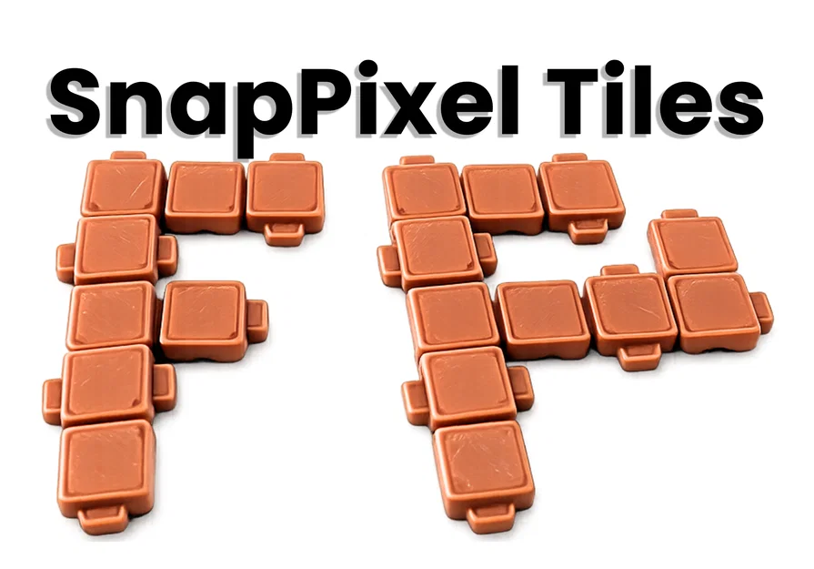 Snap-Pixel Tiles: Gạch lắp ghép nghệ thuật Pixel - Image 1