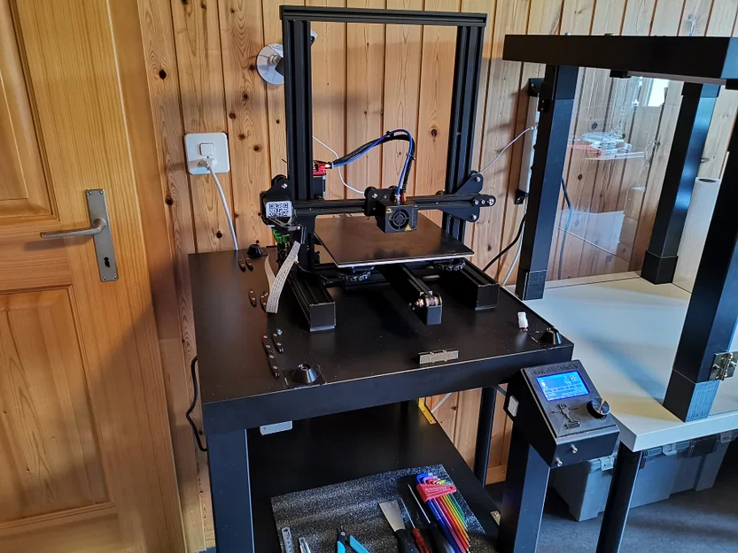 Hộp bảo vệ (Enclosure) cho Ender 3 dùng bàn IKEA LACK - Image 2
