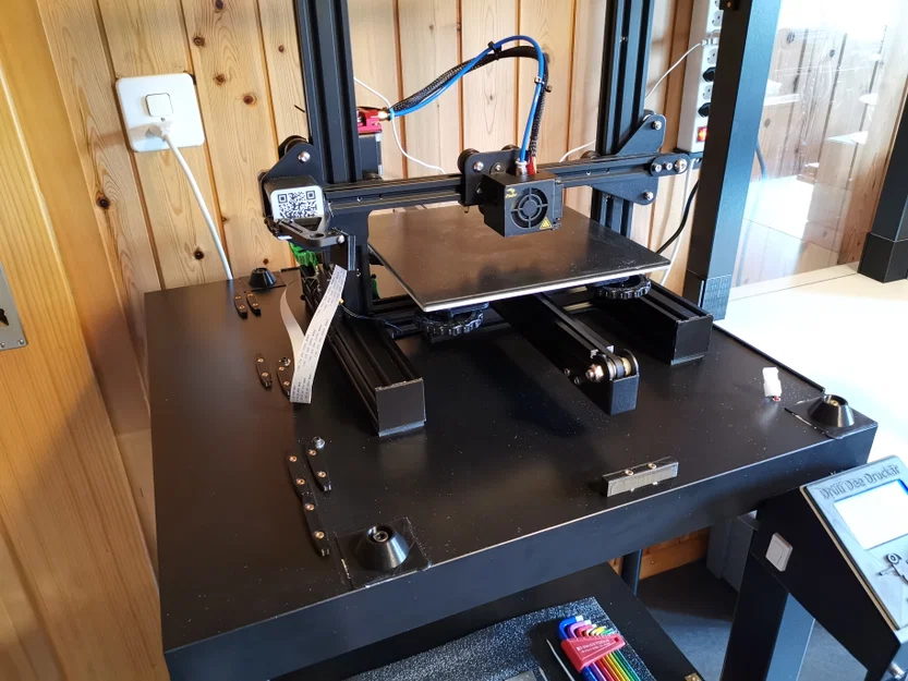 Hộp bảo vệ (Enclosure) cho Ender 3 dùng bàn IKEA LACK - Image 3