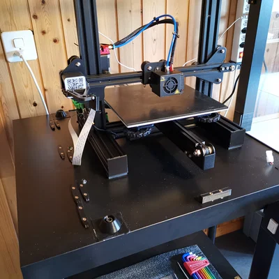Hộp bảo vệ (Enclosure) cho Ender 3 dùng bàn IKEA LACK