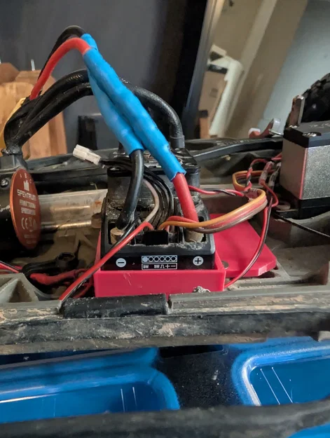 Đế gắn ESC 3D cho xe Traxxas Slash 4x4 (Chassis HCG) - Image 1