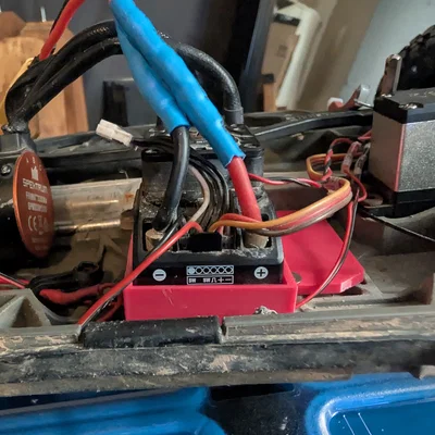 Đế gắn ESC 3D cho xe Traxxas Slash 4x4 (Chassis HCG)