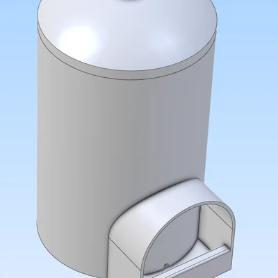 Dụng cụ tiếp nước cho chim