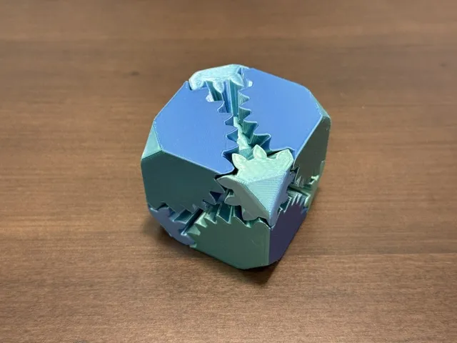 Gear Cube: Món đồ chơi fidget tĩnh lặng cực vui - Image 3