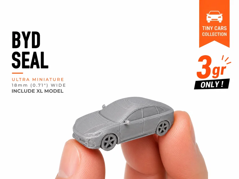Mô hình BYD Seal nhỏ gọn - Bộ sưu tập Mini Cars - Image 1