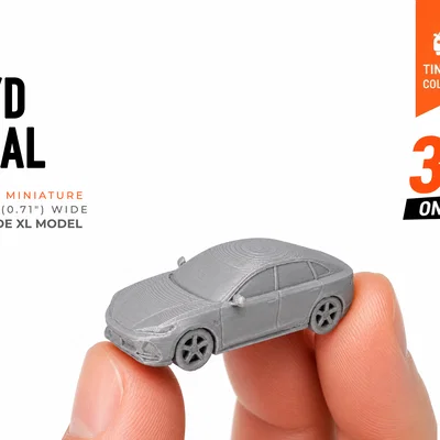 Mô hình BYD Seal nhỏ gọn - Bộ sưu tập Mini Cars