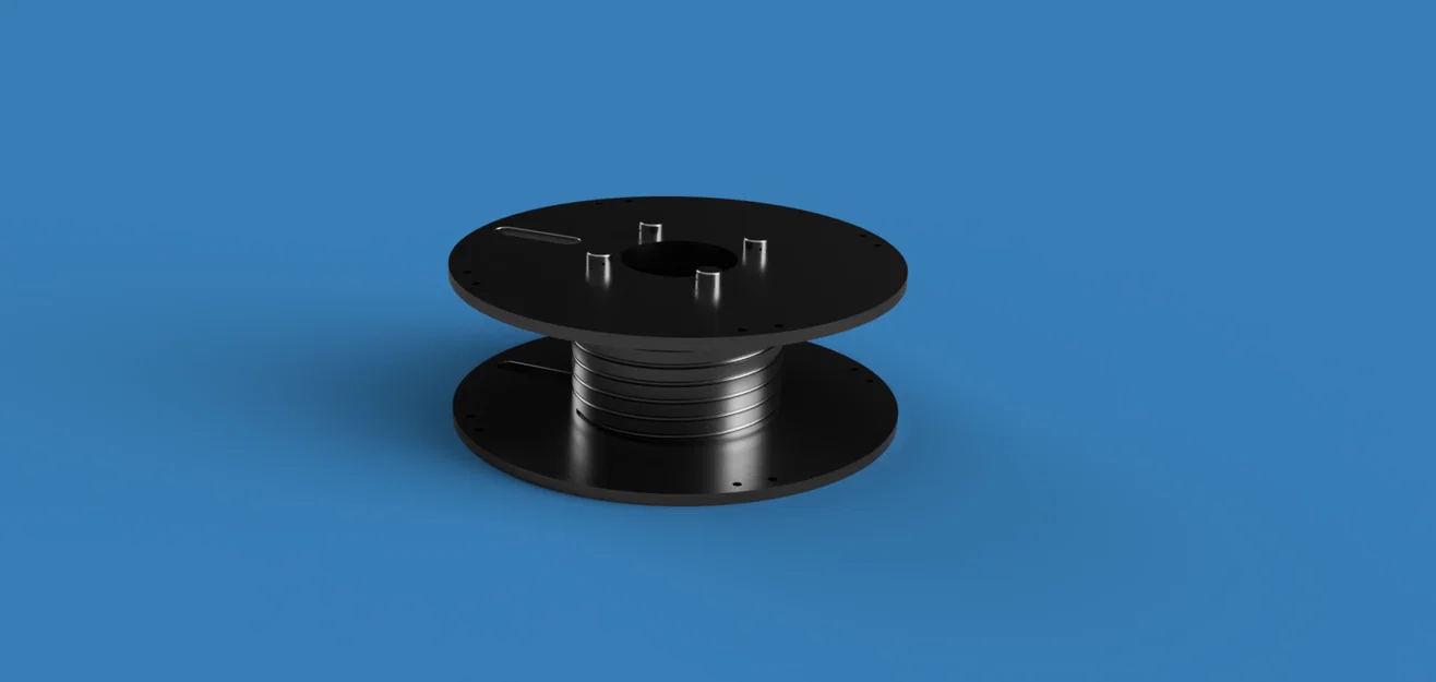 Tự in lõi cuộn nhựa 3D tiết kiệm (Refillable Spool) cực bền - Image 1