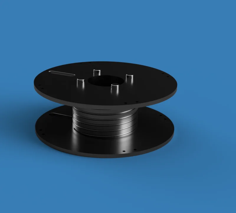 Tự in lõi cuộn nhựa 3D tiết kiệm (Refillable Spool) cực bền