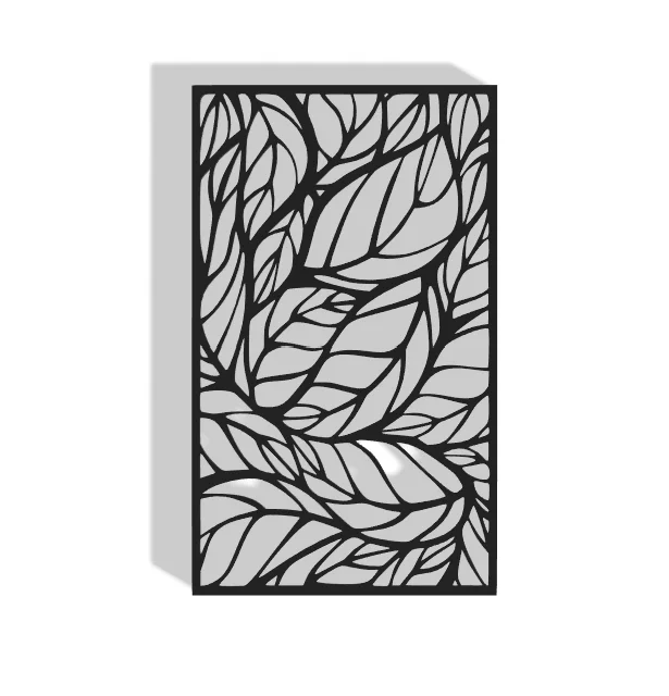 Leaf Decor: Tranh Treo Tường Nghệ Thuật Họa Tiết Lá Cây In 3D
