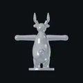Mô hình chú nai Elk T-pose đáng yêu (File in 3D STL) - Thumbnail 2