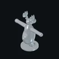 Mô hình chú nai Elk T-pose đáng yêu (File in 3D STL) - Thumbnail 3