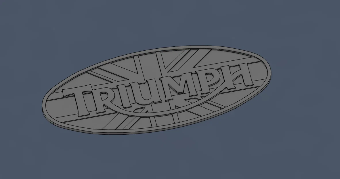 Logo gắn lốc máy Triumph 955i/T509 - Image 5