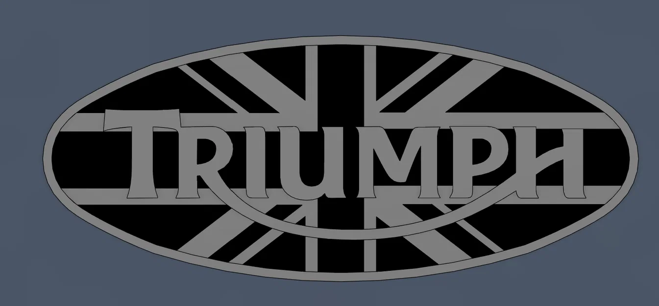 Logo gắn lốc máy Triumph 955i/T509 - Image 6