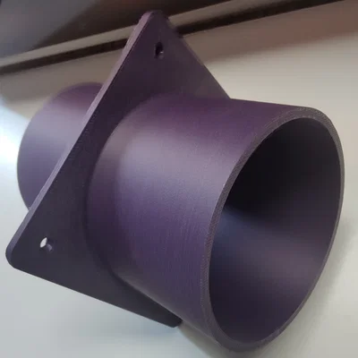Khớp nối ống dẫn khí 80mm dùng cho máy hút và thông gió