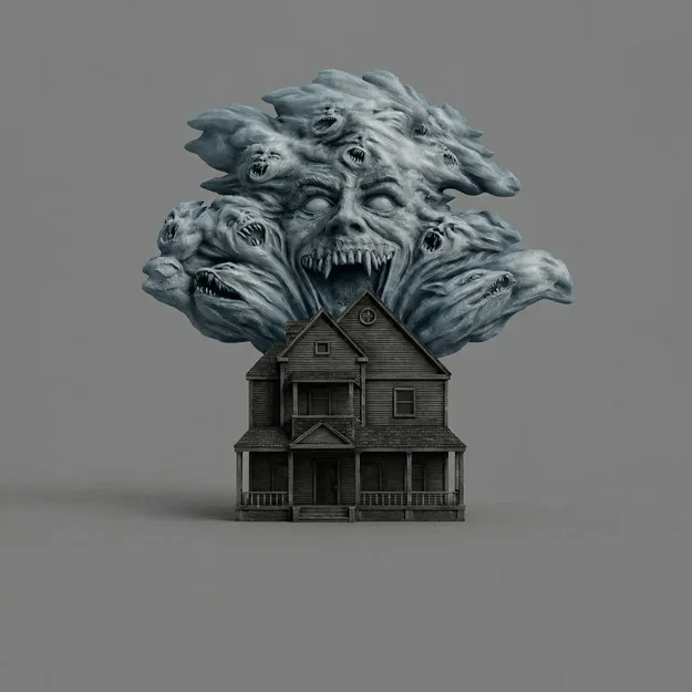 Mô hình Poster phim kinh dị Fright Night độc đáo cho fan 3D - Image 1