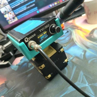 Bộ khung 3D cho trạm hàn di động Quicko T12 dùng pin 21V FengBao