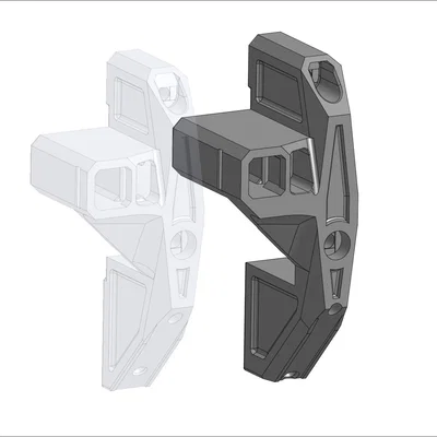 Đế dock cho nhôm định hình 2020