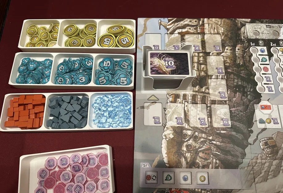 Khay Sắp Xếp (Organizer) Cho Board Game Falling - Image 5