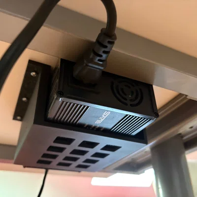 Giá đỡ bộ sạc gắn dưới bàn